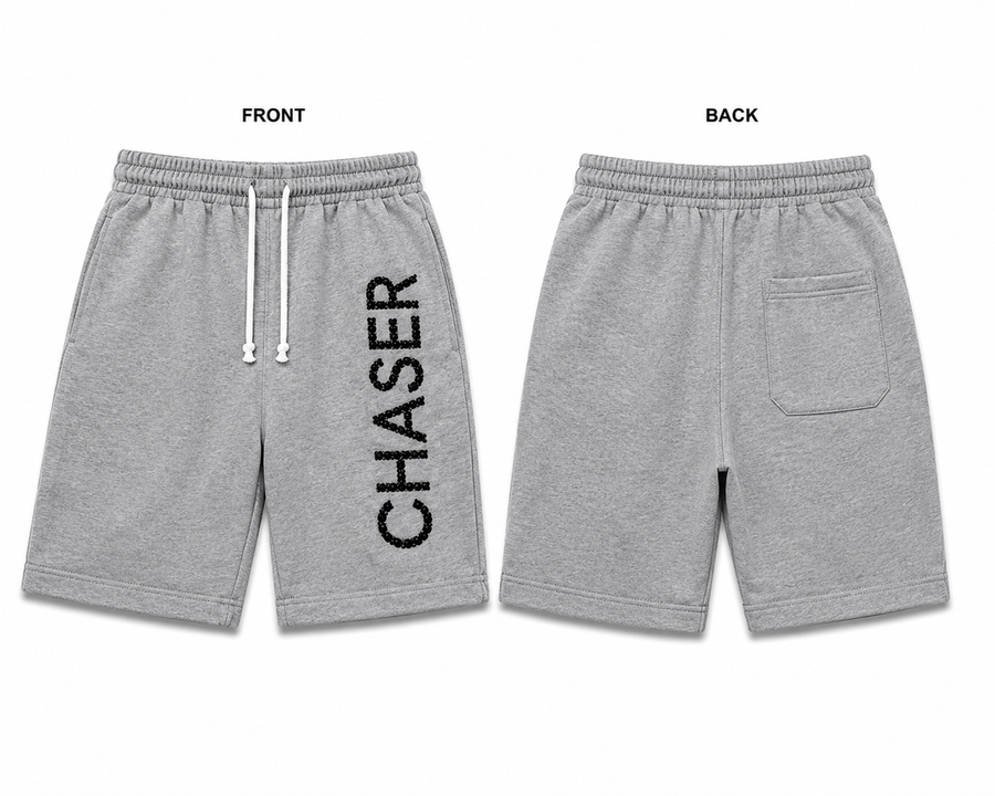 STUDDED LOGO SHORTS